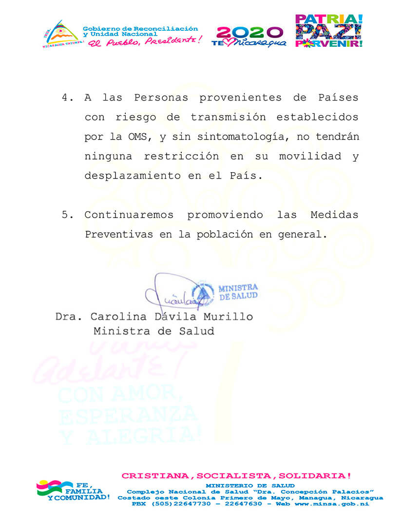 medidas-nicaragua-coronavirus-